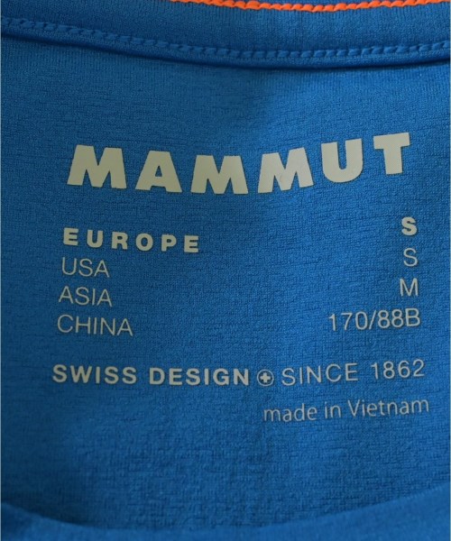 MAMMUT（マムート）Tシャツ・カットソー 青 サイズ:M メンズ/2200690757187