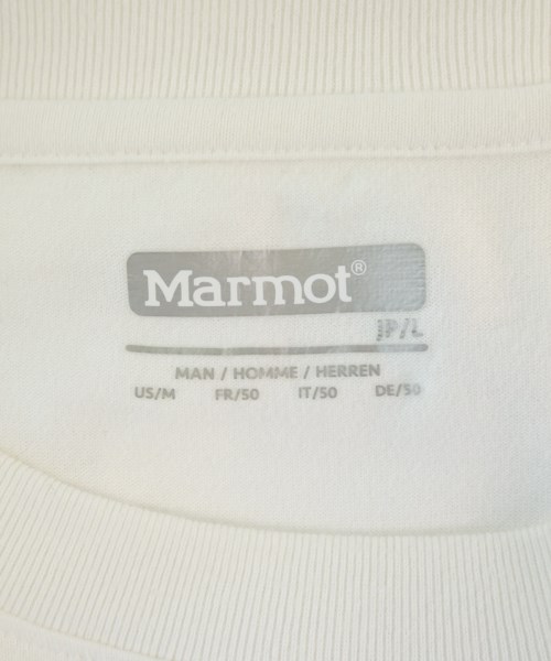 Marmot（マーモット）Tシャツ・カットソー 白 サイズ:L メンズ/2200559015311