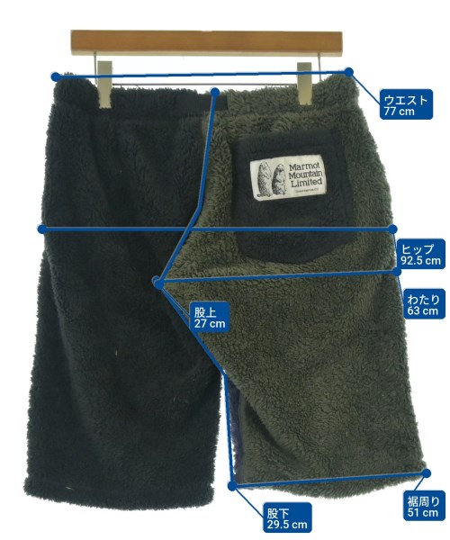 Marmot（マーモット）ショートパンツ 緑 サイズ:L メンズ/2200624394129