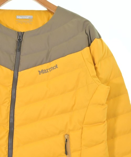 Marmot（マーモット）ダウンジャケット/ダウンベスト 黄 サイズ:M レディース/2200619999018