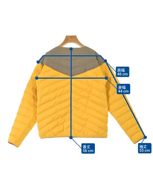 Marmot（マーモット）ダウンジャケット/ダウンベスト 黄 サイズ:M レディース/2200619999018