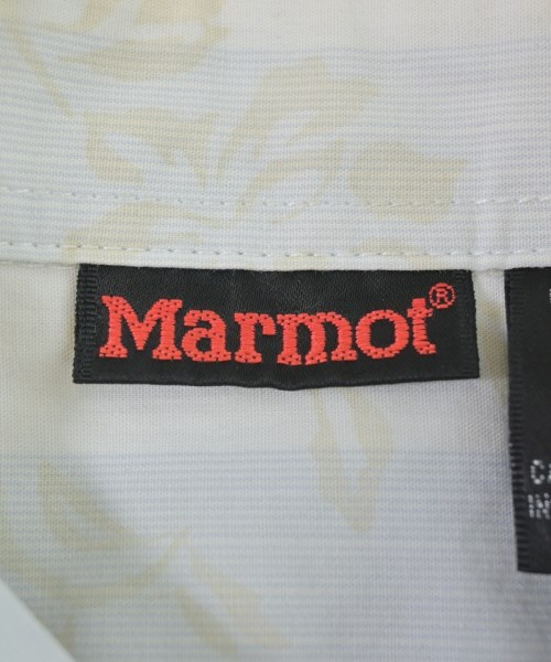Marmot（マーモット）カジュアルシャツ 白 サイズ:L メンズ/2200693902010