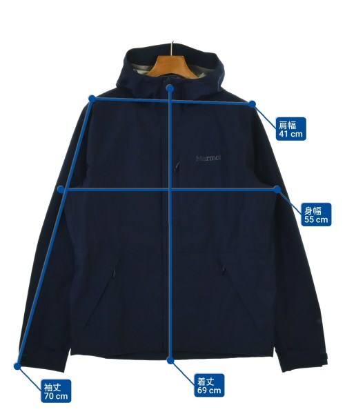Marmot（マーモット）マウンテンパーカー 紺 サイズ:S メンズ/2200699812498