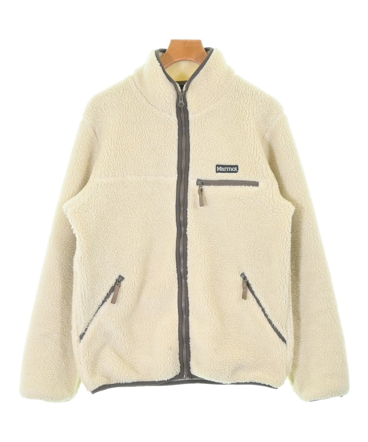 Marmot マーモット ブルゾン L 白 【古着】【中古】【送料無料】 Marmot（マーモット）ブルゾン 白 サイズ:L メンズ/2200656346172