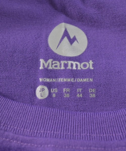 Marmot（マーモット）Tシャツ・カットソー 紫 サイズ:L レディース/2200710609151