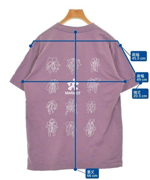 Marmot（マーモット）Tシャツ・カットソー 紫 サイズ:S レディース/2200715864104