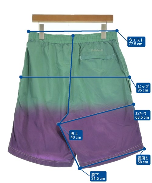 Marmot（マーモット）ショートパンツ 緑 サイズ:M メンズ/2200647477113