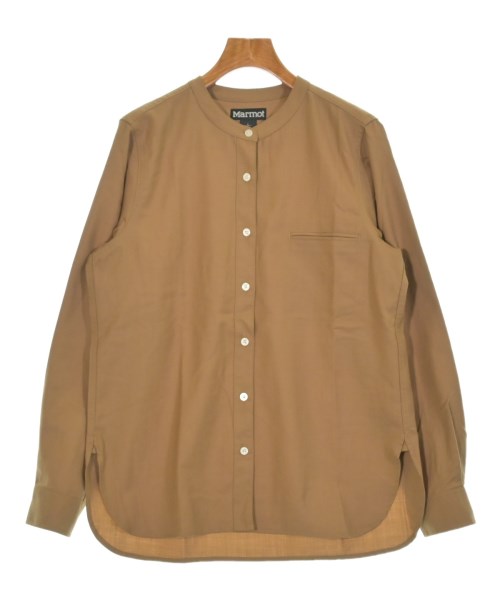 Marmot(マーモット)カジュアルシャツ ベージュ サイズ:L/2200644913089