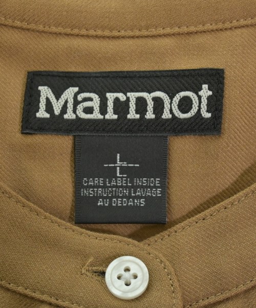 Marmot（マーモット）カジュアルシャツ ベージュ サイズ:L レディース/2200644913089
