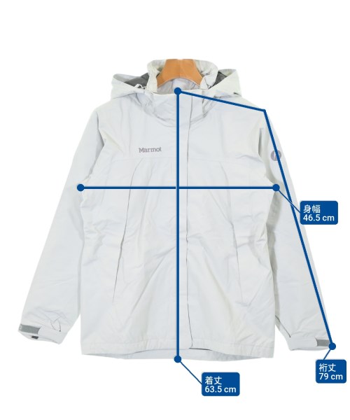 Marmot（マーモット）マウンテンパーカー グレー サイズ:M レディース/2200653444055