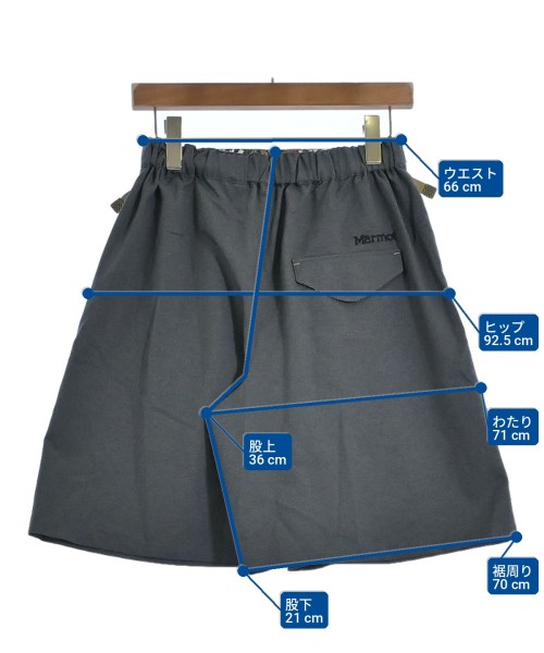 Marmot（マーモット）ショートパンツ グレー サイズ:L レディース