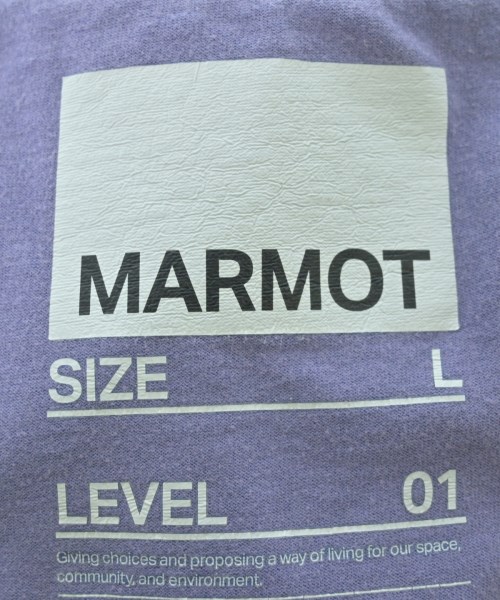 Marmot（マーモット）Tシャツ・カットソー 紫 サイズ:L レディース/2200687564033