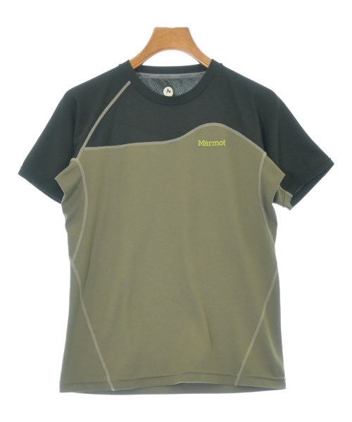 Marmot(マーモット)Tシャツ・カットソー カーキ サイズ:M/2200684814391