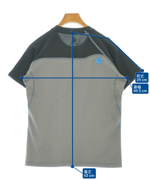 Marmot（マーモット）Tシャツ・カットソー グレー サイズ:M メンズ/2200684814407