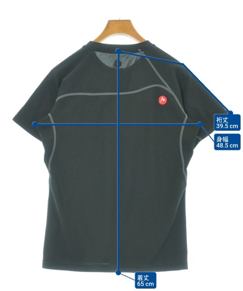 Marmot（マーモット）Tシャツ・カットソー 黒 サイズ:M メンズ/2200684814414