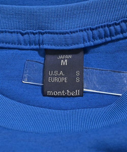 mont-bell（モンベル）Tシャツ・カットソー 青 サイズ:M メンズ/2200609208793