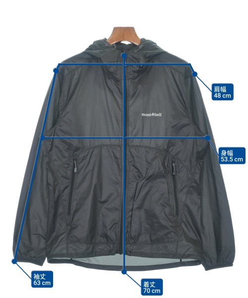 mont-bell（モンベル）マウンテンパーカー 黒 サイズ:L メンズ/2200640868048