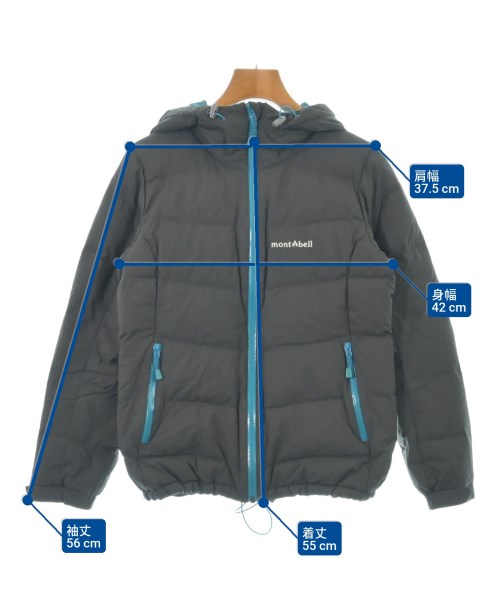 mont-bell（モンベル）ダウンジャケット/ダウンベスト グレー サイズ:XS レディース/2200621828160