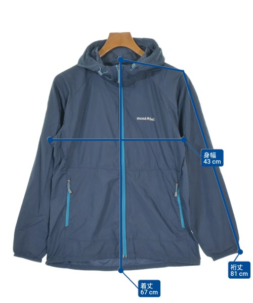 mont-bell（モンベル）マウンテンパーカー 青 サイズ:L レディース/2200641549151