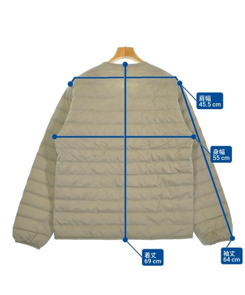 mont-bell（モンベル）ダウンジャケット/ダウンベスト ベージュ サイズ:L メンズ/2200643464063