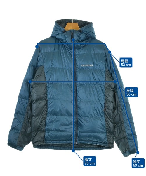mont-bell（モンベル）ダウンジャケット/ダウンベスト 青 サイズ:L メンズ/2200643546011