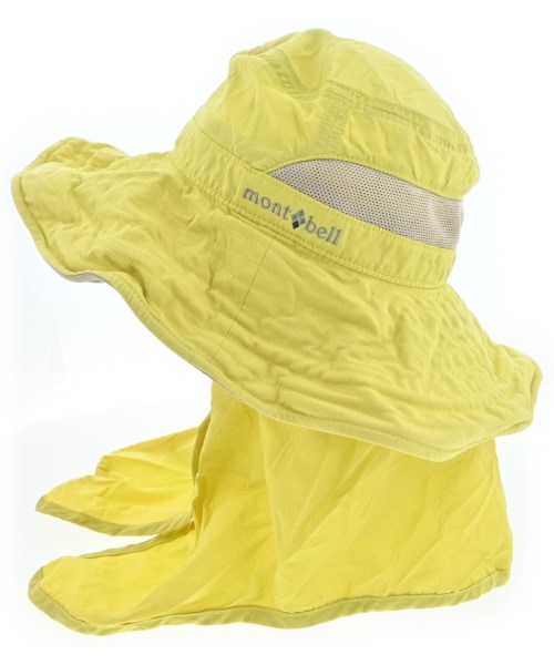 mont-bell（モンベル）ハット 黄 サイズ:56cm-58cm レディース/2200617416043