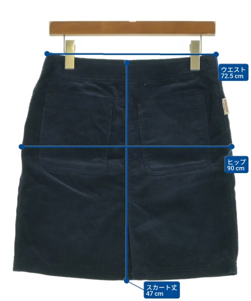mont-bell（モンベル）ひざ丈スカート 紺 サイズ:M レディース/2200632621040