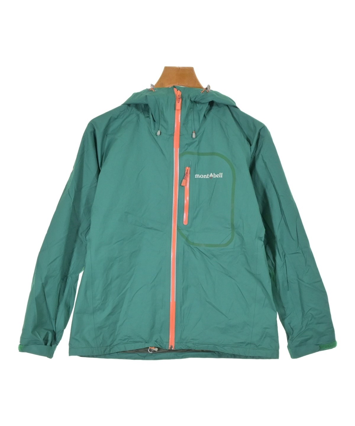 mont-bell（モンベル）マウンテンパーカー 緑 サイズ:S レディース