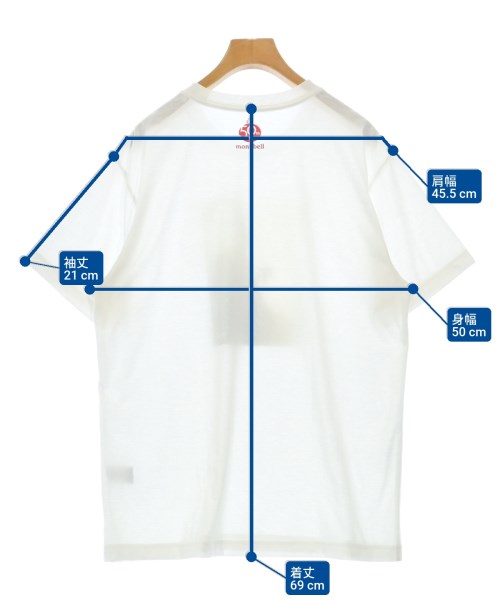 mont-bell（モンベル）Tシャツ・カットソー 白 サイズ:L メンズ/2200616052075