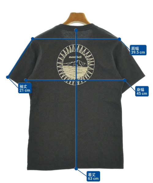 mont-bell（モンベル）Tシャツ・カットソー グレー サイズ:XS レディース/2200614304190