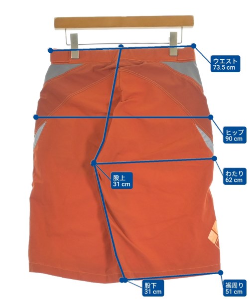 mont-bell（モンベル）ショートパンツ オレンジ サイズ:S メンズ/2200614318357