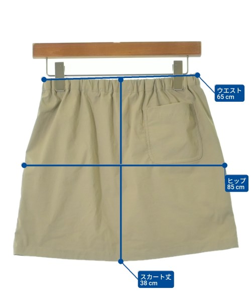 mont-bell（モンベル）ミニスカート ベージュ サイズ:160(S位) レディース/2200611163011