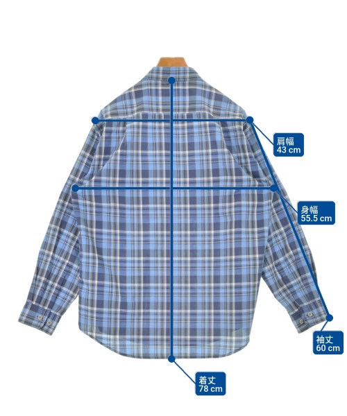 mont-bell（モンベル）カジュアルシャツ 青 サイズ:L メンズ/2200654450505