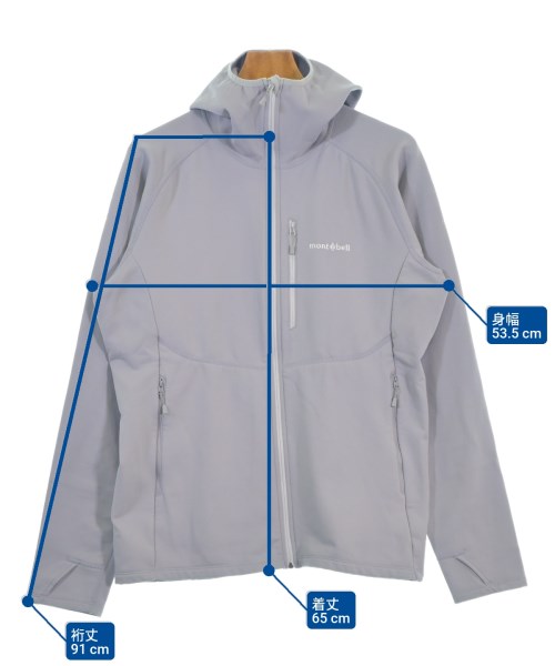 mont-bell（モンベル）パーカー グレー サイズ:XL メンズ/2200678833025