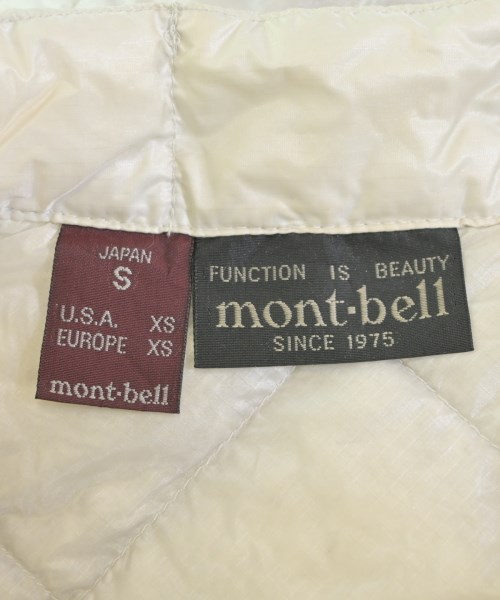 mont-bell（モンベル）ダウンジャケット/ダウンベスト 白 サイズ:S レディース/2200658407024