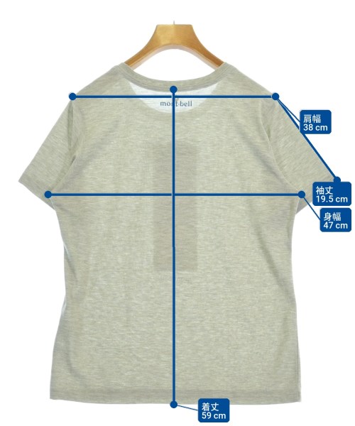 mont-bell（モンベル）Tシャツ・カットソー グレー サイズ:L レディース/2200712696050