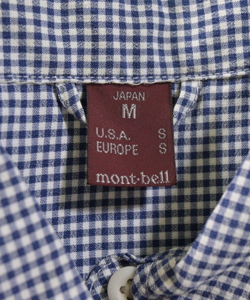 mont-bell（モンベル）カジュアルシャツ 紺 サイズ:M メンズ/2200711243095