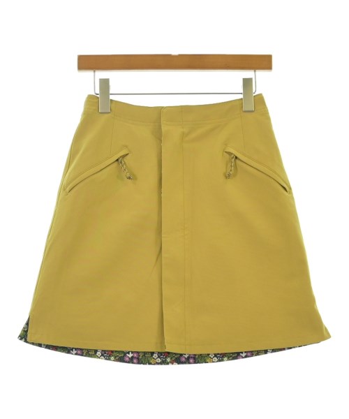 Marmot(マーモット)ミニスカート 黄 サイズ:S/2200647735046