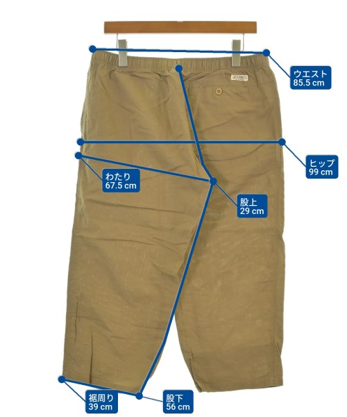 mont-bell（モンベル）クロップドパンツ ベージュ サイズ:L メンズ/2200639069098