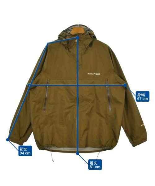 mont-bell（モンベル）マウンテンパーカー 茶 サイズ:L メンズ/2200652793758