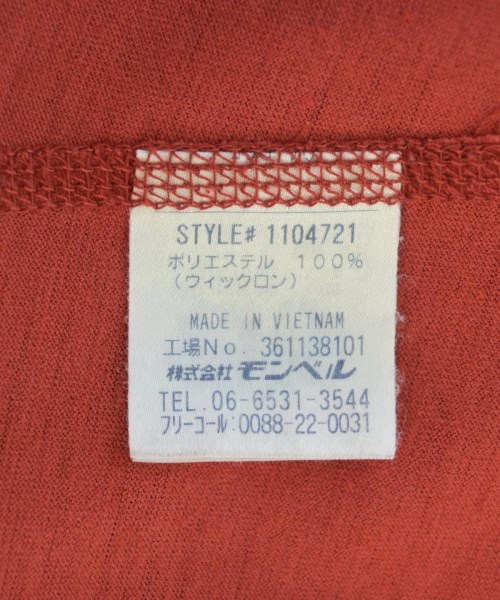 mont-bell（モンベル）Tシャツ・カットソー 赤 サイズ:L メンズ/2200653441344