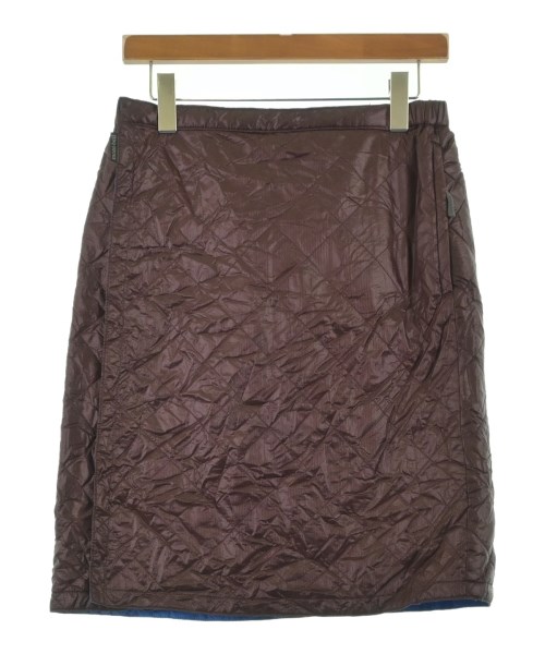Montbell(モンベル)ひざ丈スカート 茶 サイズ:L/2200653441481