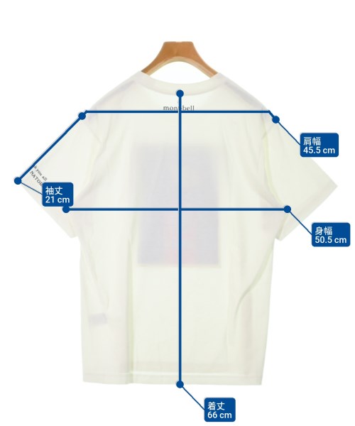 mont-bell（モンベル）Tシャツ・カットソー 白 サイズ:L メンズ/2200659808431