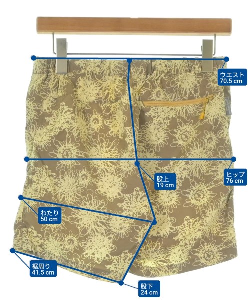 mont-bell（モンベル）ショートパンツ ベージュ サイズ:S レディース/2200664770112