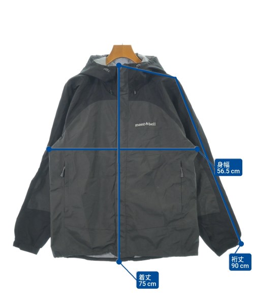 mont-bell（モンベル）マウンテンパーカー 黒 サイズ:L メンズ/2200664929084