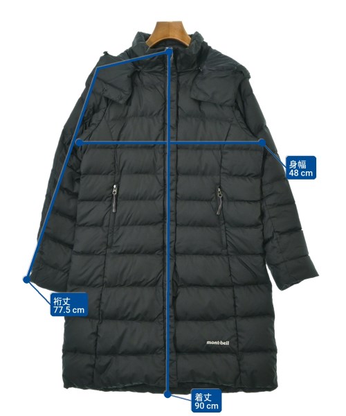 mont-bell（モンベル）ダウンコート 黒 サイズ:S レディース/2200665477119
