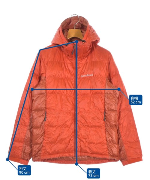 mont-bell（モンベル）ダウンジャケット/ダウンベスト オレンジ サイズ:S メンズ/2200653971094