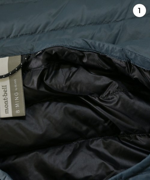 mont-bell（モンベル）ダウンジャケット/ダウンベスト 青 サイズ:M メンズ/2200668228022