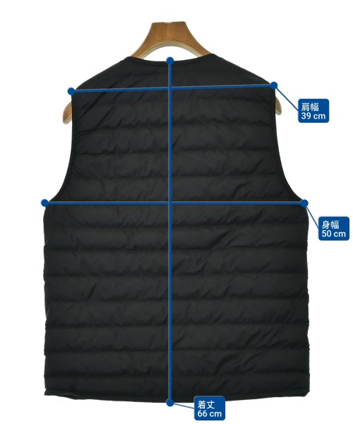 mont-bell（モンベル）ダウンジャケット/ダウンベスト 黒 サイズ:M メンズ/2200665160011