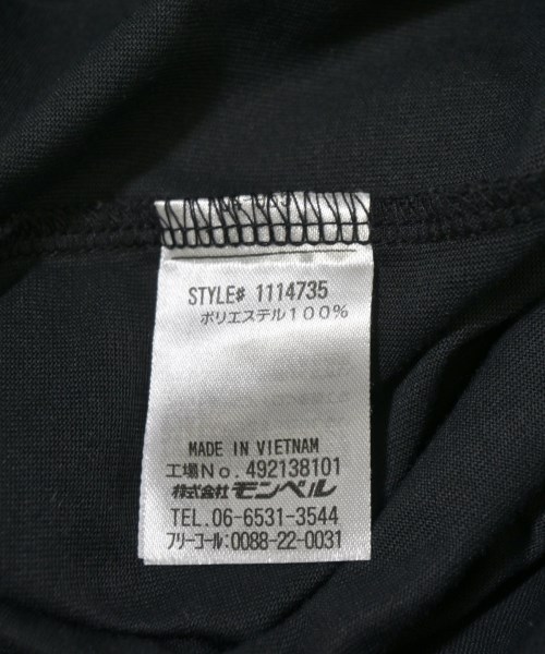 mont-bell（モンベル）Tシャツ・カットソー 黒 サイズ:XS レディース/2200719806049